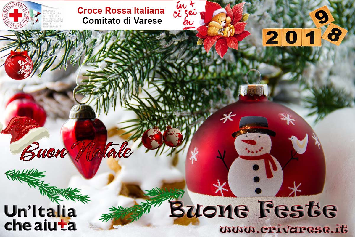 Auguri Di Natale Link.Auguri Natale Cri 2018 Croce Rossa Italiana Varese