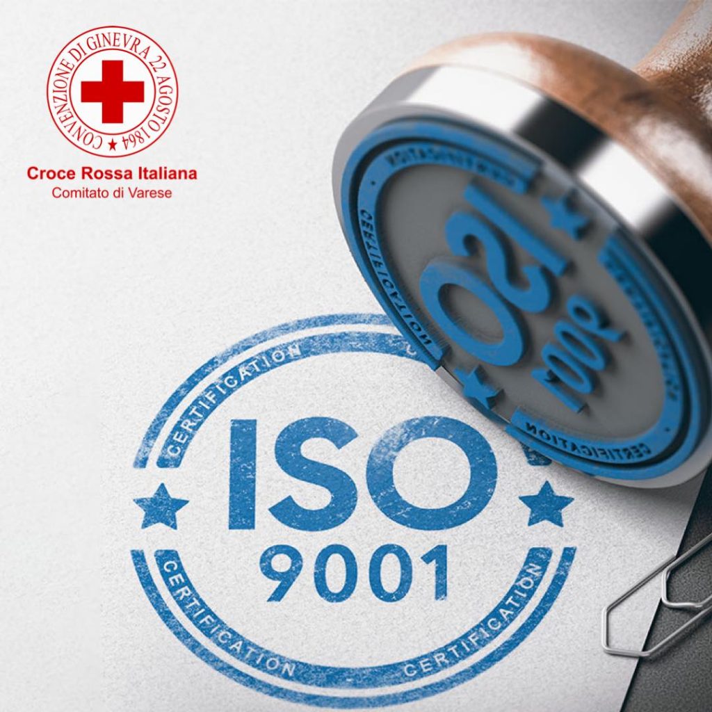 Certificazione EN-ISO-9001:2015 per la CRI di Varese