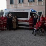 Inaugurata la nuova ambulanza per la Croce Rossa di Varese in memoria dei coniugi Zamberletti