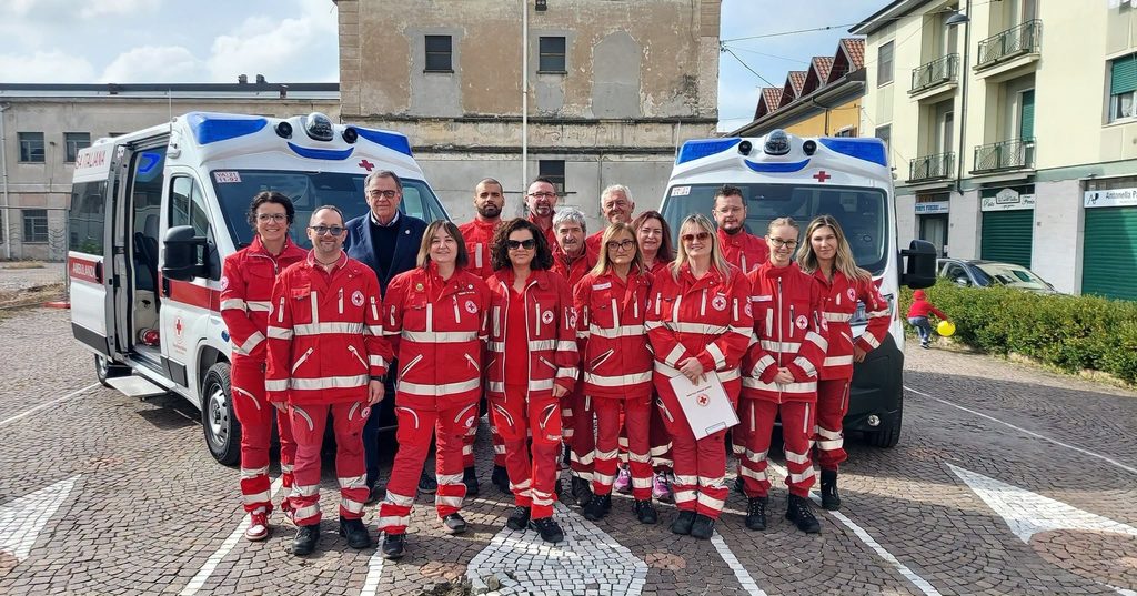 Inaugurazione Ambulanza CRI Tradate