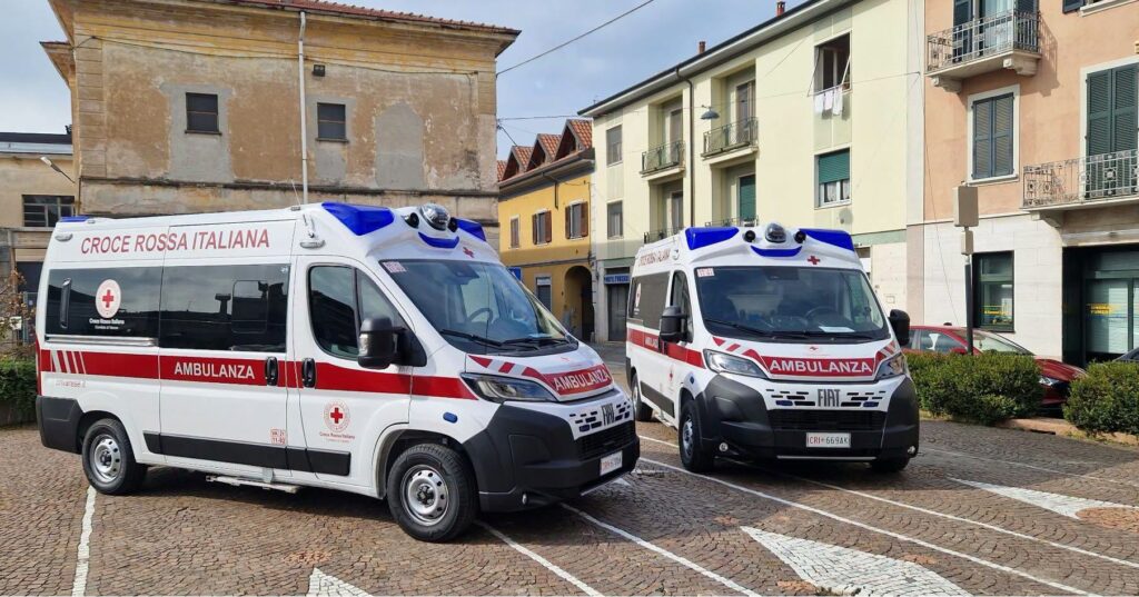 Inaugurazione Ambulanza CRI Tradate