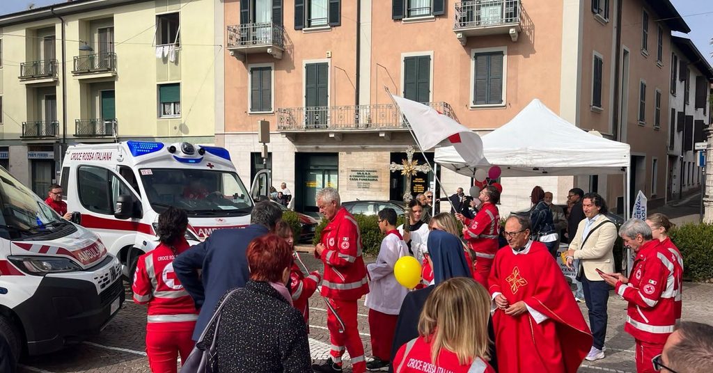 Inaugurazione Ambulanza CRI Tradate