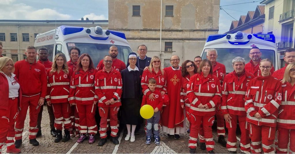 Inaugurazione Ambulanza CRI Tradate