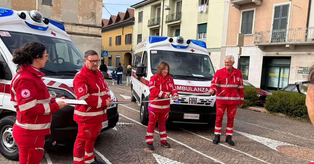 Inaugurazione Ambulanza CRI Tradate